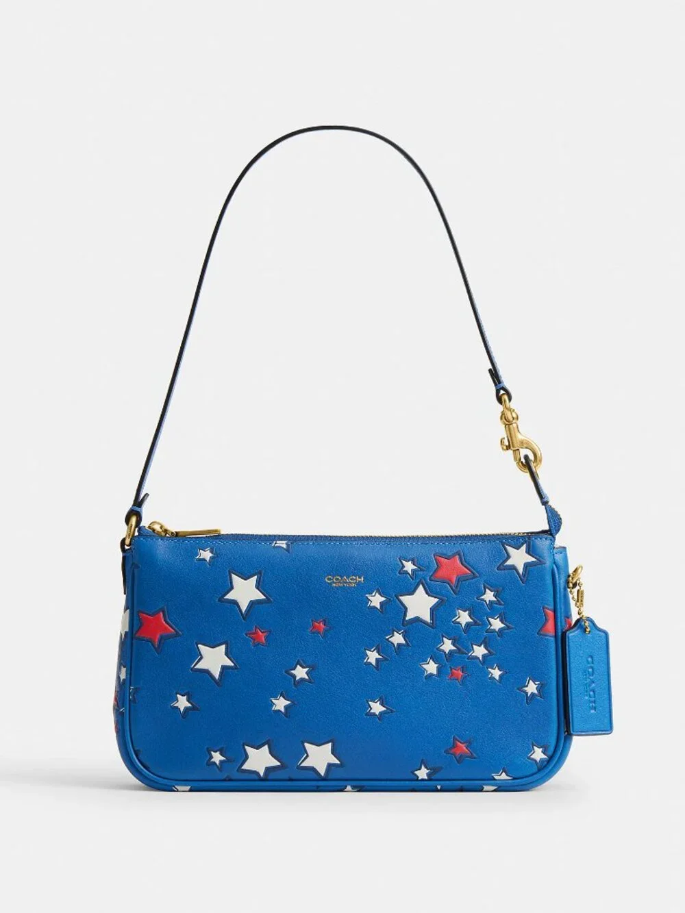 Coach Plaza Bag With Americana Star Print